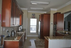 Spacious and open kitchen