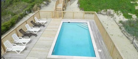 Private in ground 12x24 pool, maintained weekly