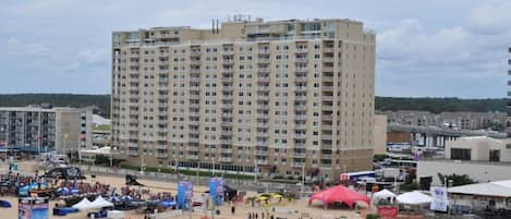 Aerial View from Beach