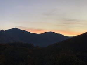 Magnificent sunset from the back deck! 