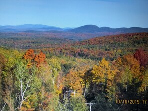 Hundred mile view of the fall foliage