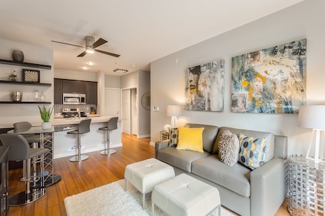 View of Living area.