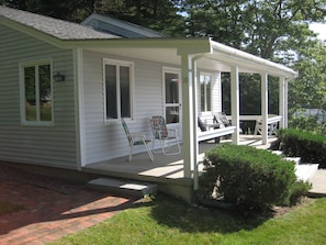 Front Porch - a great spot to read!