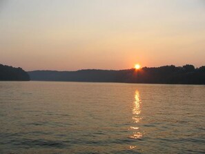 Claytor Lake at sunset
