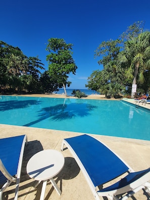 Infinity Pool overlooking beach
