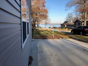 View from patio