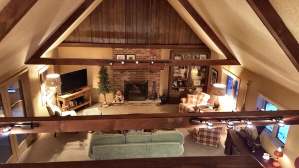 view from loft