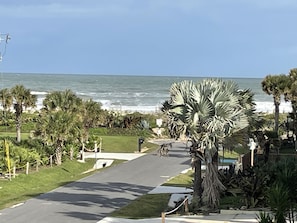 Ocean view from front balcony