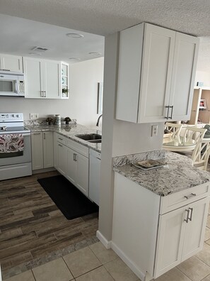 Newly remodeled kitchen