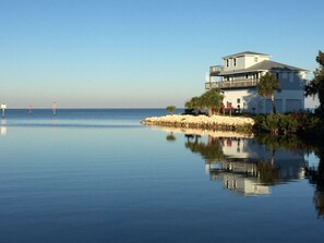 Looking out into the Gulf