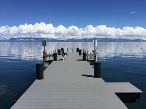 One of two docks at homeowners park. 5 minute walk