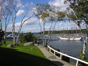 Bar Harbor from Shore Path 2 blocks away