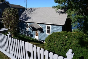 The Chalet as seen from the street.