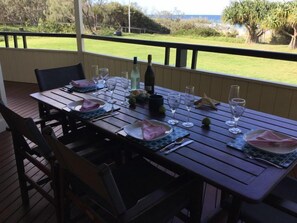 Outdoor dining