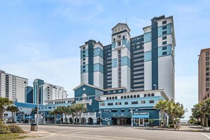 Modern oceanfront resort