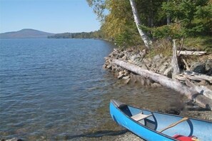Swimming area, place for launching your canoe or kayak