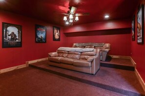 Two Large Couches in the Theater