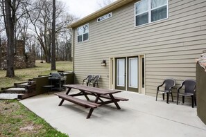 Deck For BBQ-ing