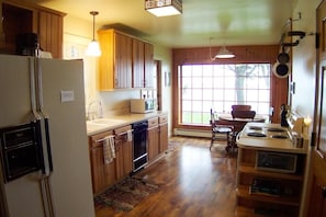 Yellow Cottage kitchen.