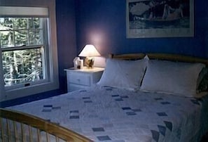Master Bedroom;  2nd bedroom has twin beds