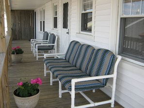 2nd Floor Deck Off LR With Outdoor Furn.