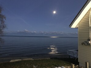 Utsikt mot havet/stranden
