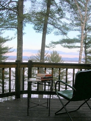 Lake Ossipee from the deck