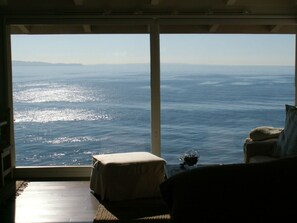 view as you walk in the front door
