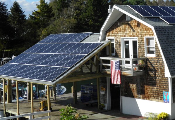 Maine's ONLY solar working waterfront!