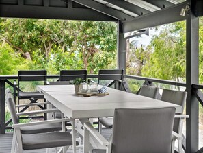 Outdoor dining