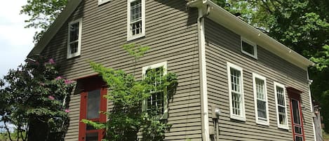 Beehive Showing Both Kitchen (Front) and Patio (Main) Doors
