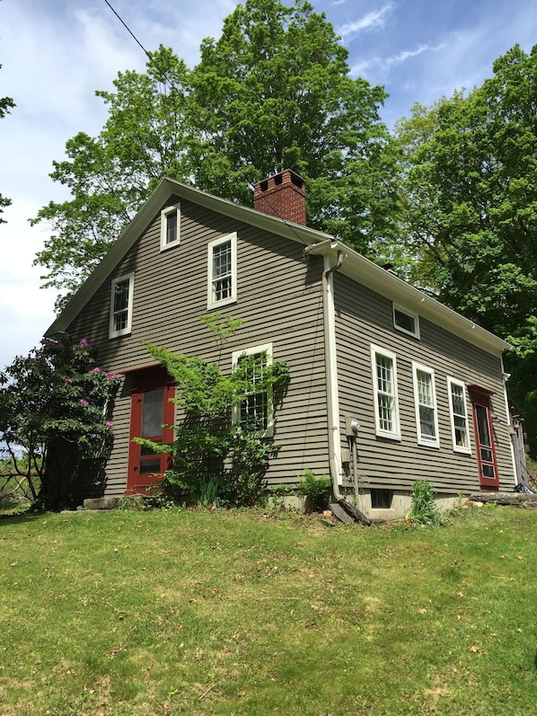 Beehive Showing Both Kitchen (Front) and Patio (Main) Doors
