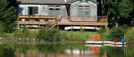 House and Dock from Water