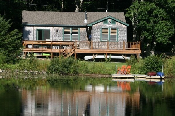 House and Dock from Water