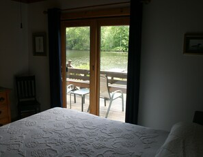 Door to deck from Master Bedroom