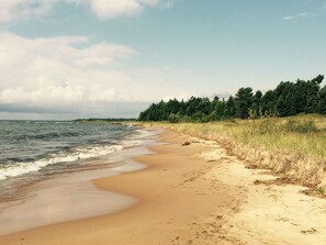 Love those morning walks on our beach