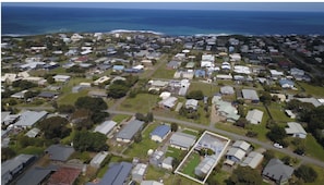 Aerial View Looking Towards Surf Beach