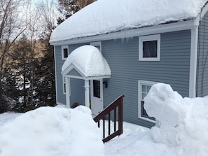 15 min. to Mt Snow, or enjoy sledding, XC skiing, and snowshoeing from the house