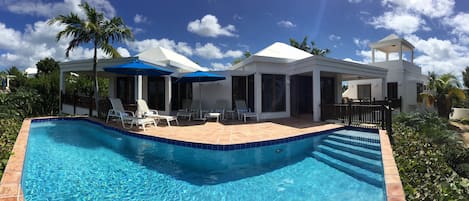 Coconut Palm Villa Pools View