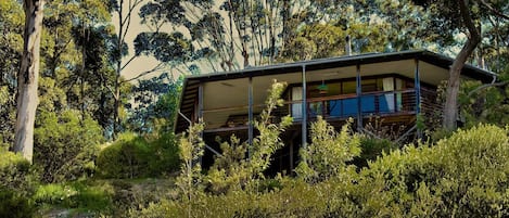 Our beautiful architect designed home set among the karri trees  , water views.
