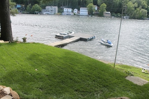 Lawn and dockage (right)