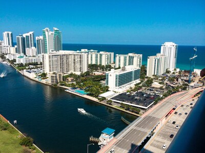 Perfect location! Right between South Beach and Fort Lauderdale!!