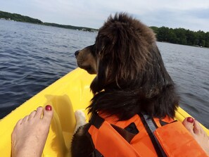 Pentwater lake, a great place to explore on kayak