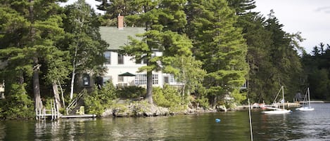 Great East Lodge from the water.