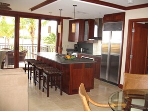 Lanai opens to make one large indoor/outdoor room
