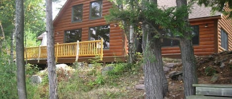 View of house from the water