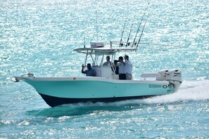 Optional boat rental with captain ask about pricing