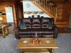 Recliner Couch/Coffee Table