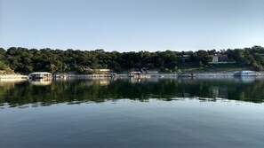 View across cove from the dock.