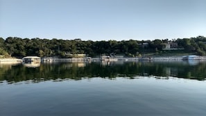 View across cove from the dock.